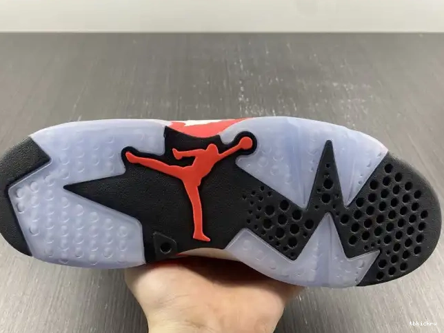 Reps TBkick (2014) Retro 384664-123 Infrared 6 White Jordan 0505